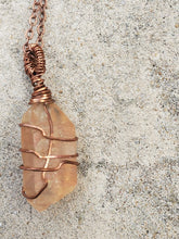 Load image into Gallery viewer, Tangerine Quartz Necklace