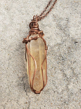 Load image into Gallery viewer, Tangerine Quartz Necklace