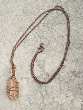 Load image into Gallery viewer, Tangerine Quartz Necklace